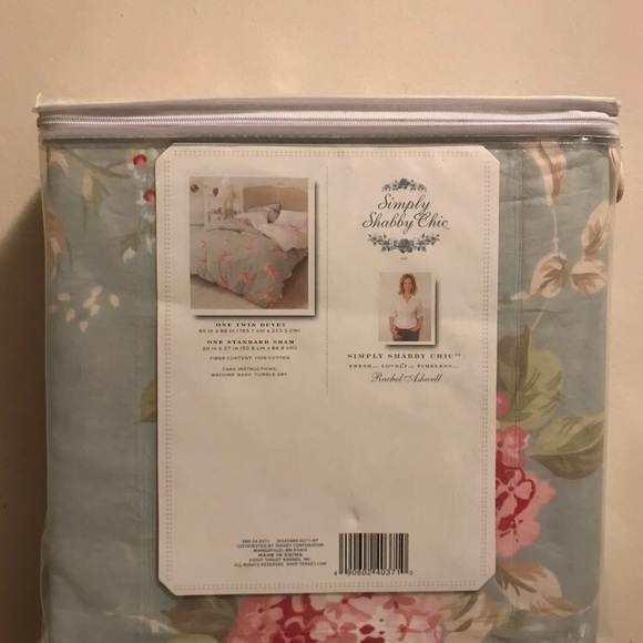 Simply Shabby Chic Rachel Ashwell Twin Duvet Set - Picture 2 of 3
